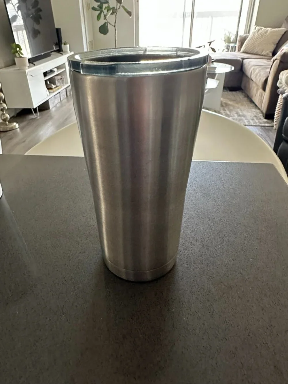 16 oz Chicago Flag Classic Tumbler Cup with Closable Lid - Ozark Trail - Silver